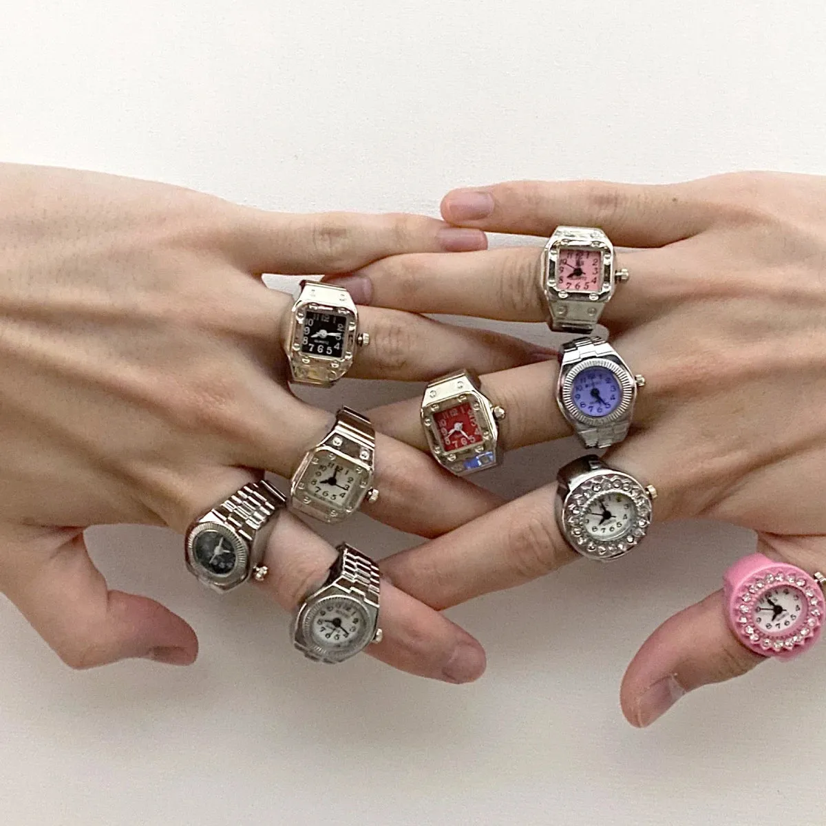 TEEK - Stretchy Quartz Watch Rings