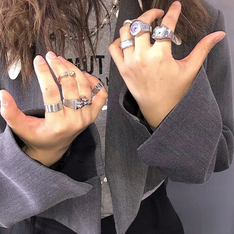 TEEK - Stretchy Quartz Watch Rings