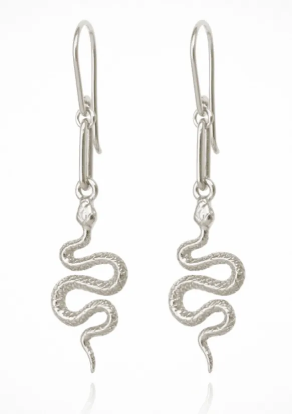 Temple Of The Sun Camila Earrings Silver