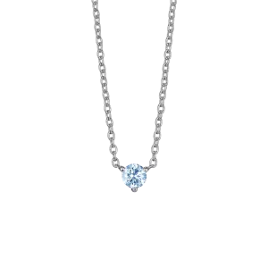 The Blue Mini Solitaire Pendant