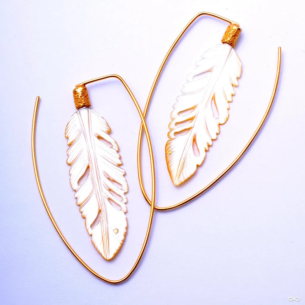 Tommahawk Earrings from Maya Jewelry