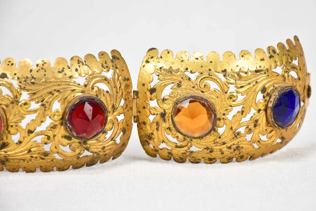 Two 1940s bracelets from a theater