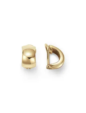 Uptown, 18K Yellow Gold Earrings