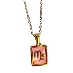 Virgo Zodiac Necklace