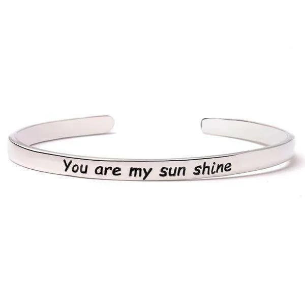 You Are My Sunshine Bangle